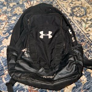 Under Armour UA Storm Recruit Backpack 1261825 BLK Sports Gym Travel Bag Unisex